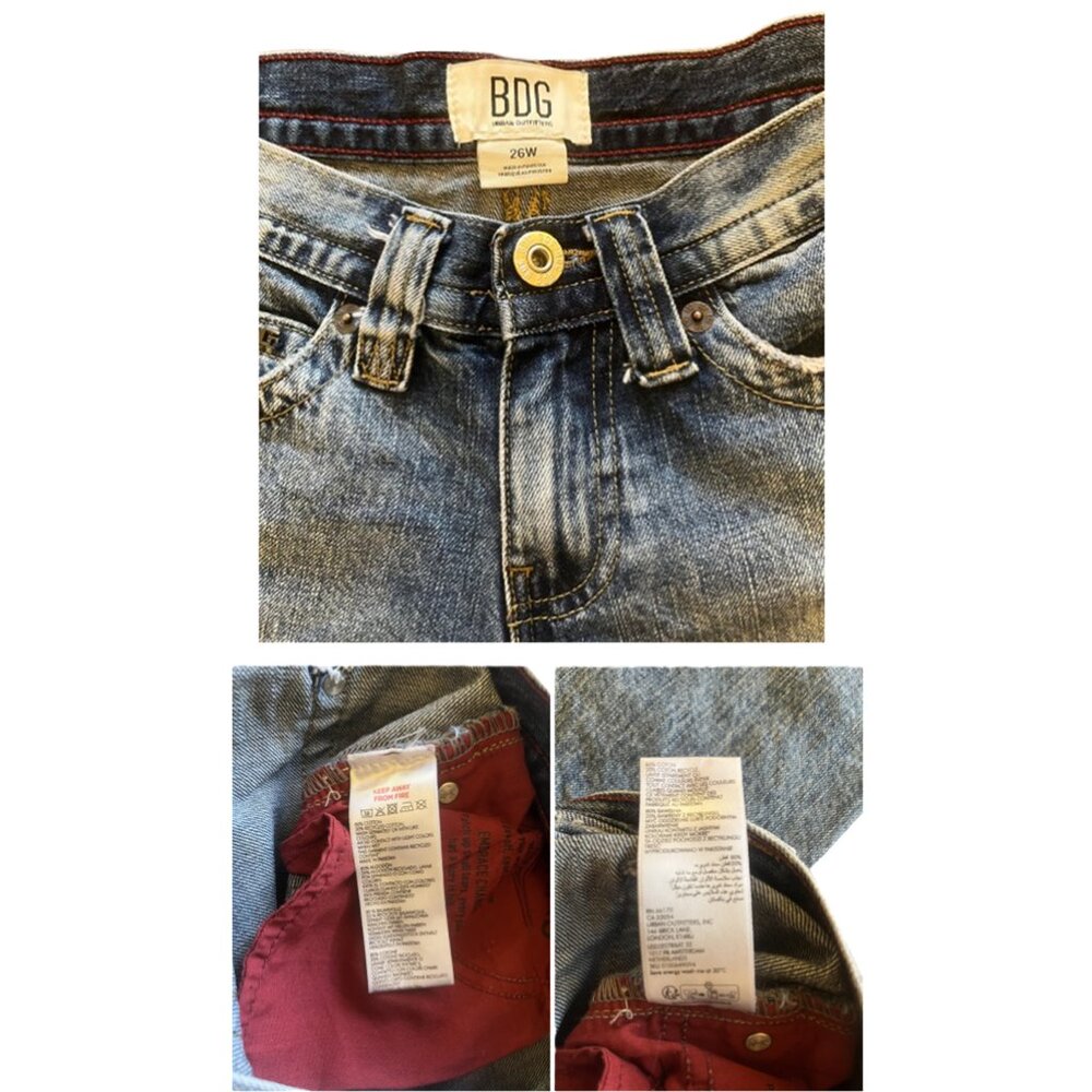 BDG Kayla Low-Rise Straight Wide Leg Jeans - Picture 8 of 8